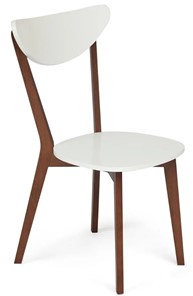 Обеденный стул MAXI (Макси), бук/МДФ 86x48,5x54,5 Белый/Коричневый арт.19583 в Йошкар-Оле