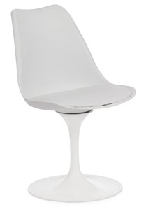 Обеденный стул TULIP FASHION CHAIR (mod.109) 48х55х81 белый/белый арт.19095 в Йошкар-Оле