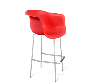 Барный стул SHT-ST31/S29 (красный/хром лак) в Йошкар-Оле