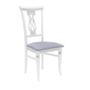 Кухонный стул Leset Юта (Белый 9003 + патина серебро) в Йошкар-Оле