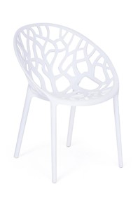 Обеденное кресло BUSH (mod.017) пластик 60*58,5*80 белый, арт.11725 в Йошкар-Оле
