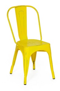 Обеденный стул LOFT CHAIR (mod. 012) 45х35х85 желтый/yellow vintage арт.11719 в Йошкар-Оле