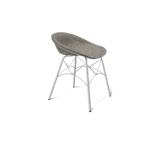 Обеденный стул SHT-ST19-SF1 / SHT-S107 (коричневый сахар/хром лак) в Йошкар-Оле