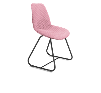 Обеденный стул SHT-ST29-С22 / SHT-S38 (розовый зефир/черный муар) в Йошкар-Оле