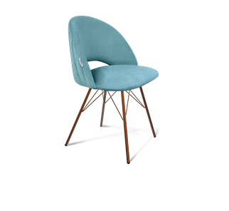 Обеденный стул SHT-ST34-1 / SHT-S37 (голубая пастель/медный металлик) в Йошкар-Оле