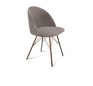 Обеденный стул SHT-ST35 / SHT-S37 (тростниковый сахар/медный металлик) в Йошкар-Оле