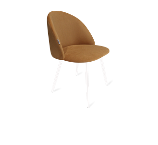 Обеденный стул SHT-ST35 / SHT-S95-1 (горчичный/белый муар) в Йошкар-Оле