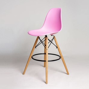 Барный стул DSL 110 Wood bar (розовый) в Йошкар-Оле