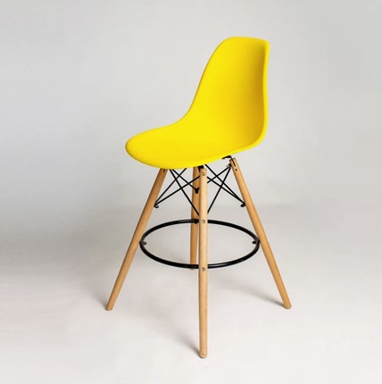 Барный стул DSL 110 Wood bar (лимон) в Йошкар-Оле - изображение