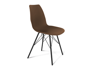 Обеденный стул SHT-ST29/S37 (коричневый ral 8014/черный муар) в Йошкар-Оле
