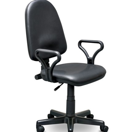 Кресло компьютерное Prestige GTPRN, кож/зам V4 в Йошкар-Оле - изображение