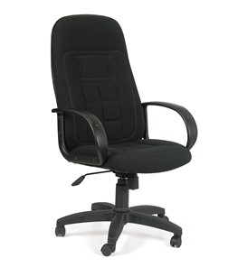 Кресло компьютерное CHAIRMAN 727 ткань ст., цвет черный в Йошкар-Оле