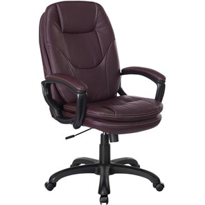 Кресло Brabix Premium Trend EX-568 (экокожа, коричневое) 532101 в Йошкар-Оле