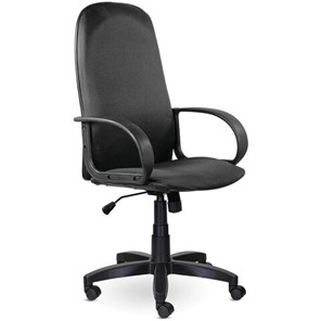 Офисное кресло Brabix Praktik EX-279 (ткань JP/кожзам, серое) 532018 в Йошкар-Оле