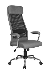 Офисное кресло Riva Chair 8206 HX (Серый/черный) в Йошкар-Оле