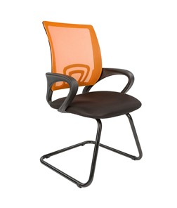 Кресло компьютерное CHAIRMAN 696V, цвет оранжевый в Йошкар-Оле