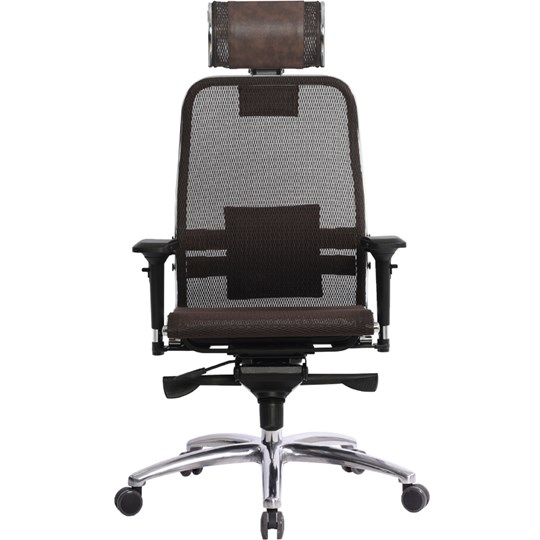 Офисное кресло Samurai S-3.04, темно-коричневый в Йошкар-Оле - изображение 1