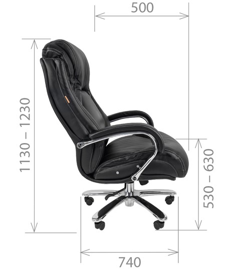 Кресло CHAIRMAN 402, черный в Йошкар-Оле - изображение 2
