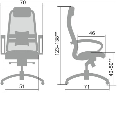 Кресло офисное Samurai SL-1.04, бежевый в Йошкар-Оле - изображение 1