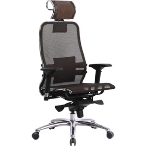 Офисное кресло Samurai S-3.04, темно-коричневый в Йошкар-Оле - предосмотр