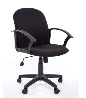 Офисное кресло CHAIRMAN 681 Ткань C-3 черное в Йошкар-Оле - изображение