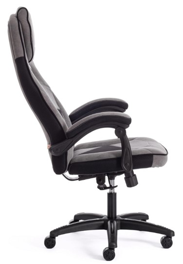 Компьютерное кресло ARENA флок , серый/черный, 29/35 арт.14129 в Йошкар-Оле - изображение 2
