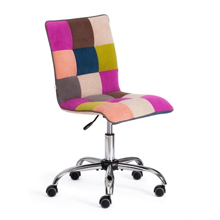 Кресло компьютерное ZERO (спектр) ткань, флок, цветной арт.15370 в Йошкар-Оле - изображение