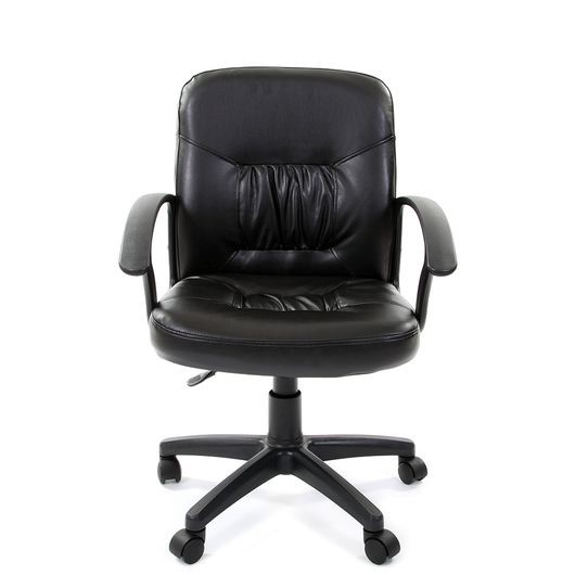 Офисное кресло CHAIRMAN 651 ЭКО черное в Йошкар-Оле - изображение 1