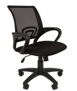 Офисное кресло CHAIRMAN 696 black Сетчатый акрил DW62 черный в Йошкар-Оле - предосмотр