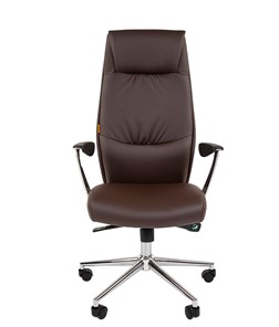 Компьютерное кресло CHAIRMAN Vista Экокожа премиум коричневая (vista) в Йошкар-Оле - предосмотр 3