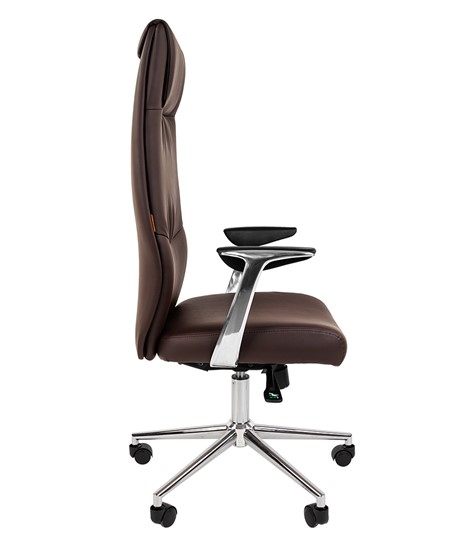 Компьютерное кресло CHAIRMAN Vista Экокожа премиум коричневая (vista) в Йошкар-Оле - изображение 4