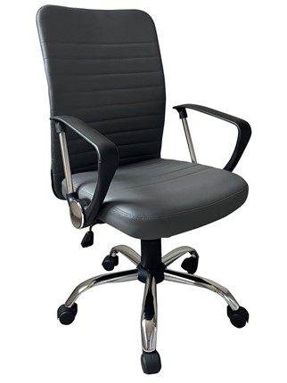 Офисное кресло С 161 W серый в Йошкар-Оле - изображение