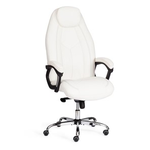 Компьютерное кресло BOSS Lux, кож/зам, белый, арт.21152 в Йошкар-Оле