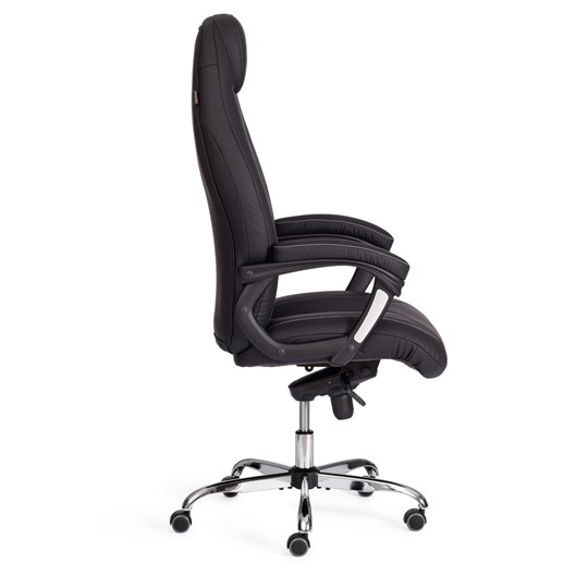Кресло офисное BOSS Lux, кож/зам, черный, арт.21151 в Йошкар-Оле - изображение 1