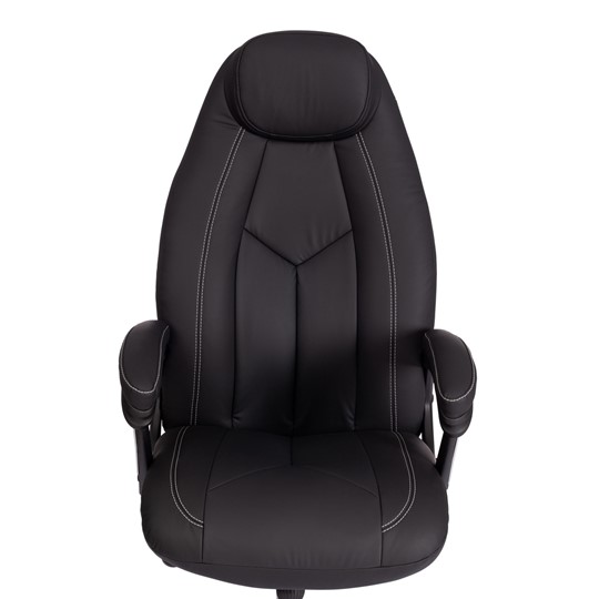 Кресло офисное BOSS Lux, кож/зам, черный, арт.21151 в Йошкар-Оле - изображение 6