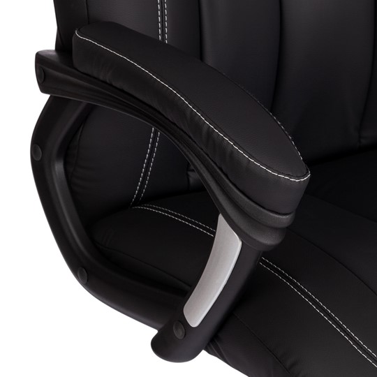 Кресло офисное BOSS Lux, кож/зам, черный, арт.21151 в Йошкар-Оле - изображение 7