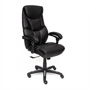Офисное кресло CAMBRIDGE кож/зам/ткань, черный/черный , 36-6/11 арт.12756 в Йошкар-Оле