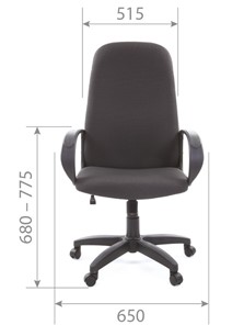 Кресло CHAIRMAN 279 JP15-1 черно-серый в Йошкар-Оле - предосмотр 4