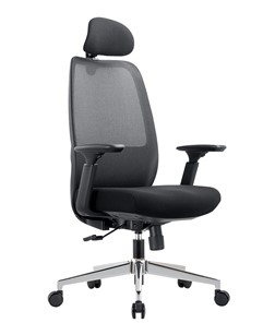 Кресло компьютерное CHAIRMAN 581 Сетчатый акрил черный / Полиэстер черный в Йошкар-Оле - предосмотр