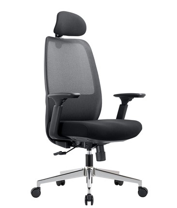 Кресло компьютерное CHAIRMAN 581 Сетчатый акрил черный / Полиэстер черный в Йошкар-Оле - изображение