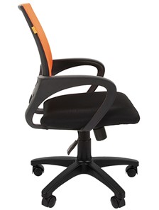 Кресло CHAIRMAN 696 black Сетчатый акрил DW66 оранжевый в Йошкар-Оле - предосмотр 5