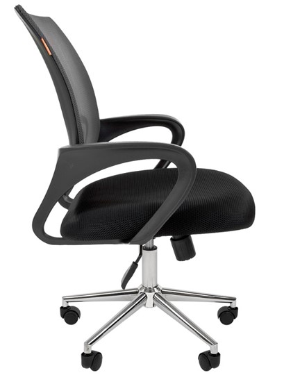 Кресло CHAIRMAN 696 CHROME Сетка TW-04 (серый) в Йошкар-Оле - изображение 2