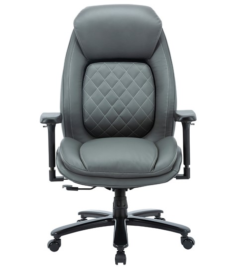 Офисное кресло CHAIRMAN CH403, серый, эко кожа в Йошкар-Оле - изображение 1