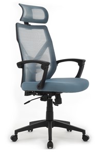 Кресло компьютерное Design OLIVER W-203 AC, Синий в Йошкар-Оле - предосмотр