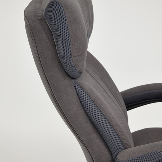 Офисное кресло DUKE флок/ткань, серый/серый, 29/TW-12 арт.14039 в Йошкар-Оле - изображение 10