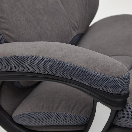 Офисное кресло DUKE флок/ткань, серый/серый, 29/TW-12 арт.14039 в Йошкар-Оле - изображение 12