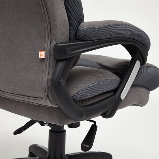 Офисное кресло DUKE флок/ткань, серый/серый, 29/TW-12 арт.14039 в Йошкар-Оле - изображение 19