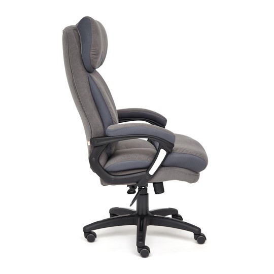 Офисное кресло DUKE флок/ткань, серый/серый, 29/TW-12 арт.14039 в Йошкар-Оле - изображение 2