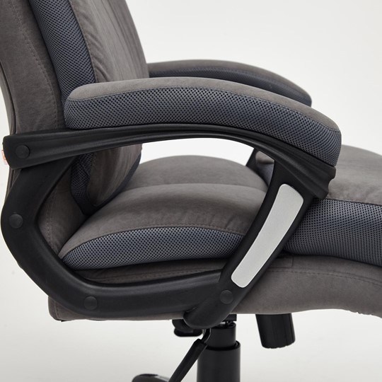 Офисное кресло DUKE флок/ткань, серый/серый, 29/TW-12 арт.14039 в Йошкар-Оле - изображение 22
