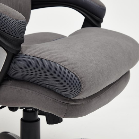 Офисное кресло DUKE флок/ткань, серый/серый, 29/TW-12 арт.14039 в Йошкар-Оле - изображение 23